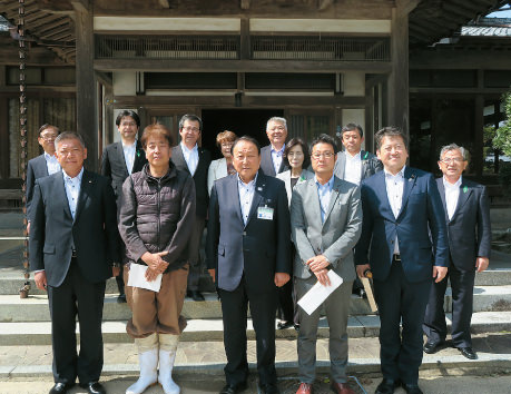 株式会社アグリキュールIwasaki（遠賀町）視察の様子