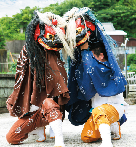 南良津（ならづ）獅子舞の写真