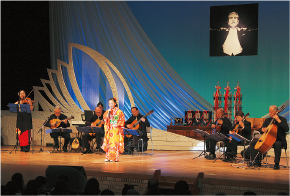 古賀政男記念大川音楽祭の様子