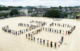 町民の100日間のカウントダウン写真1