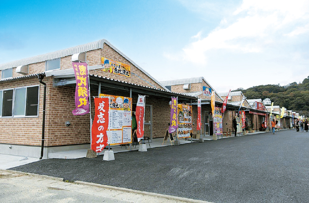 カキ小屋の写真