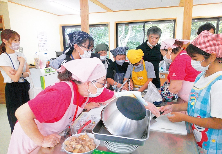 桂川町セカンドスクール事業の様子