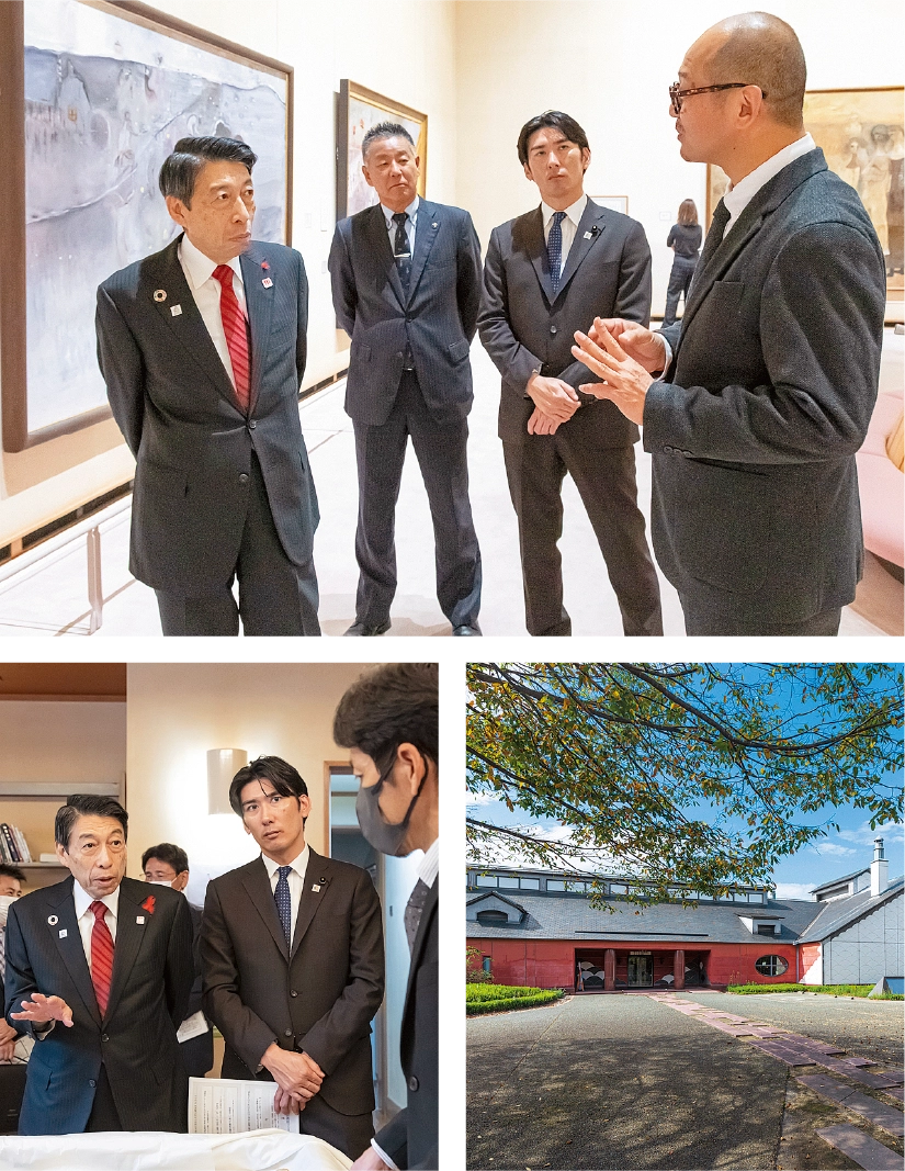 織田廣喜（おだひろき）美術館、碓井郷土館の写真