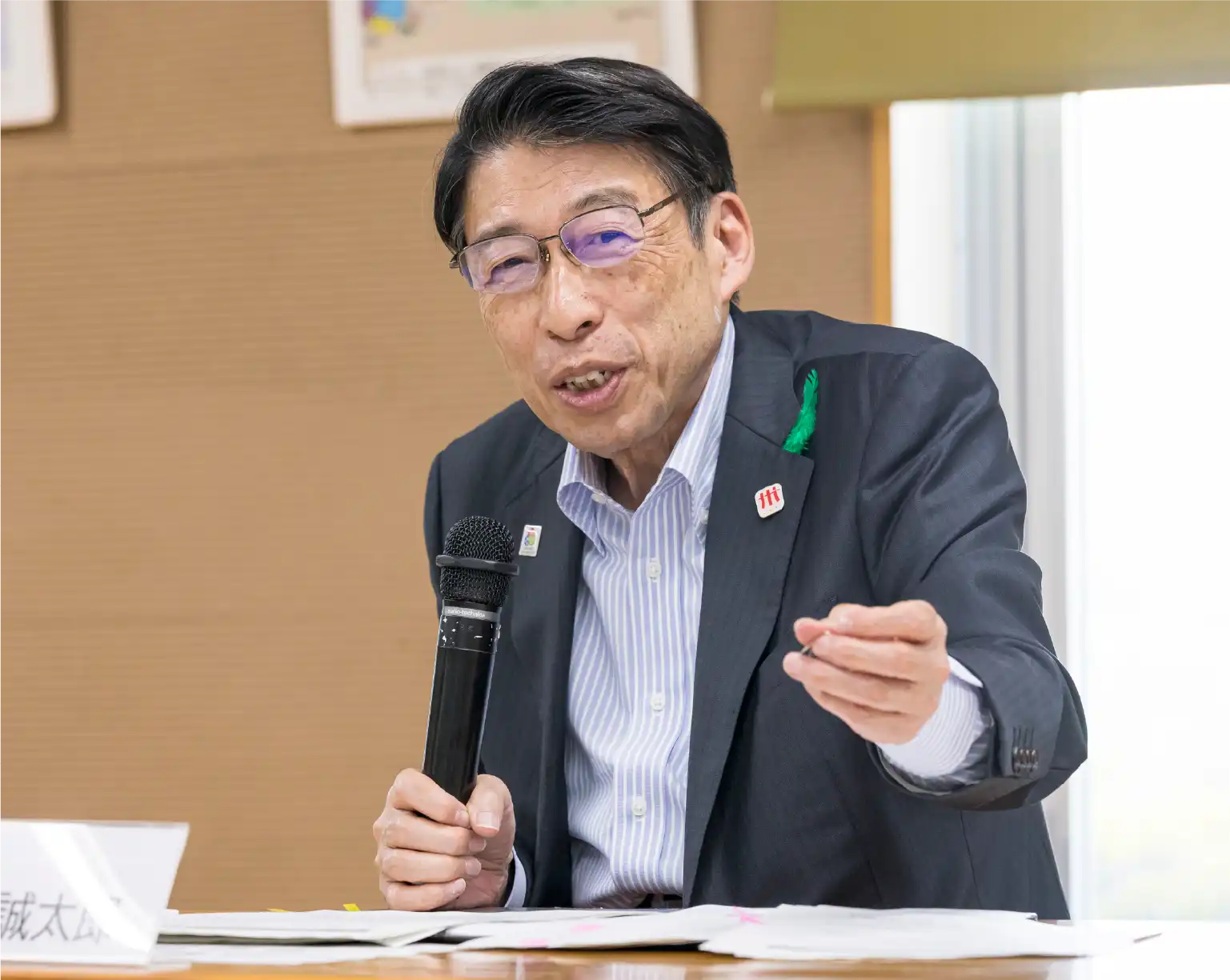 知事の写真
