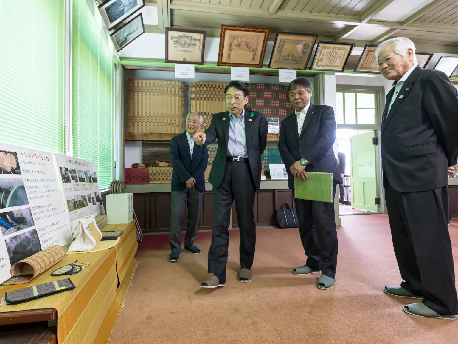 福岡県い業会館での様子1