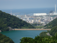 殿川ダム(渇水に備え併設している専用ダム)の写真