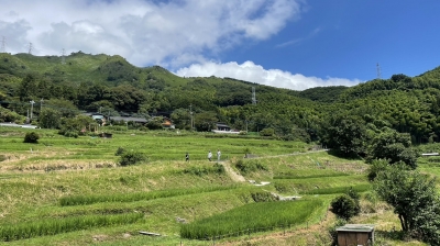 平尾台と等覚寺集落