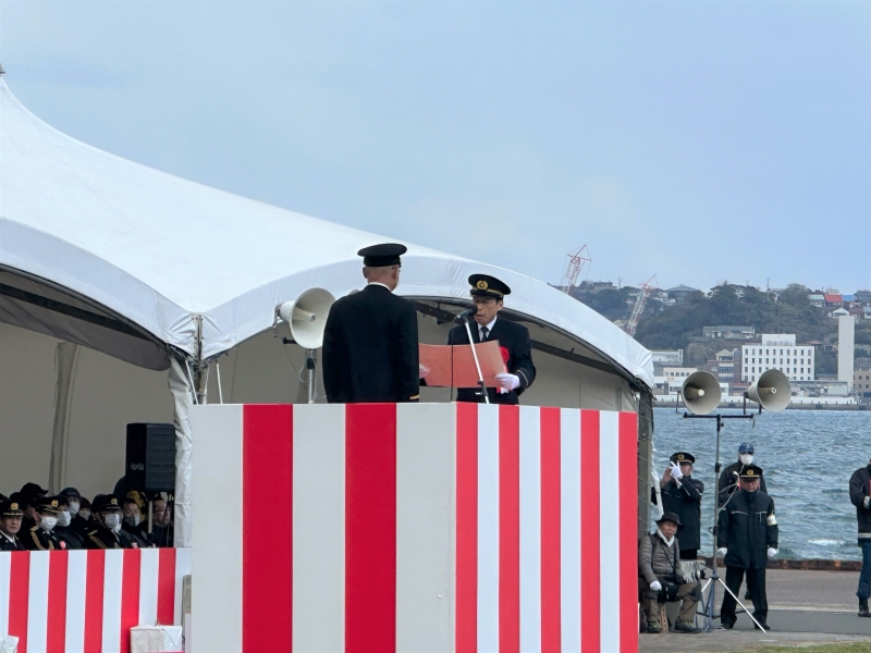 知事表彰の様子