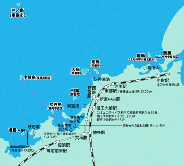 福岡県の離島