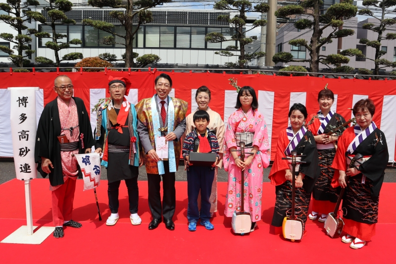 博多高砂連の皆さんと