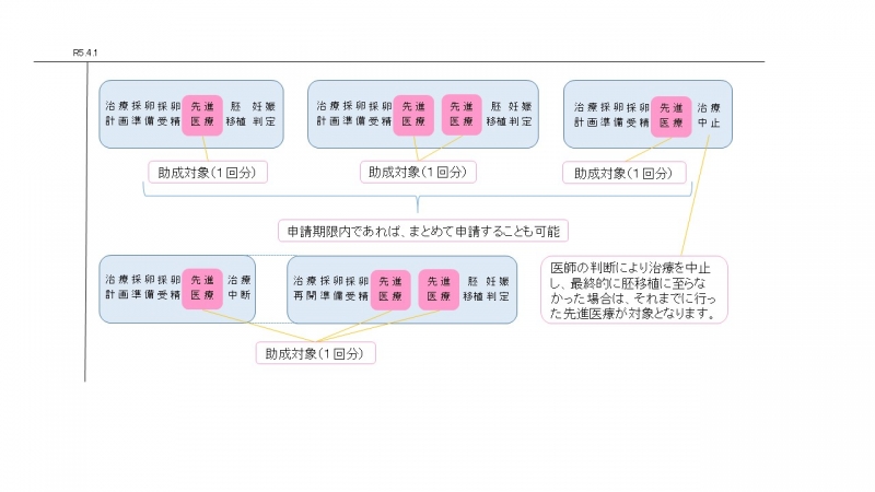 助成対象治療の考え方