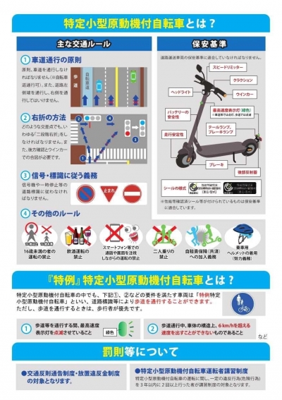 特定小型原動機付自転車とは?
