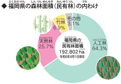 民有林面積