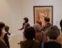 展示されている美術品の説明