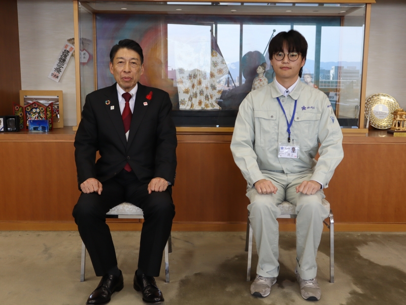 派遣される職員と知事