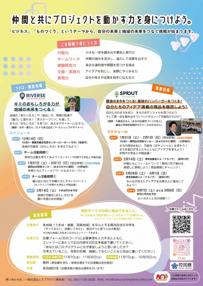 募集チラシ(裏面)