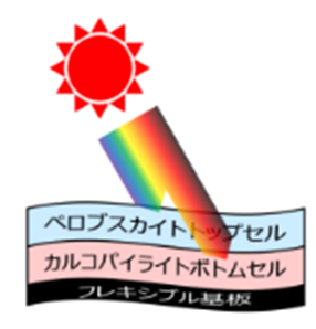 タンデム型太陽電池イメージ図