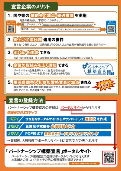 パートナーシップ構築宣言チラシ2