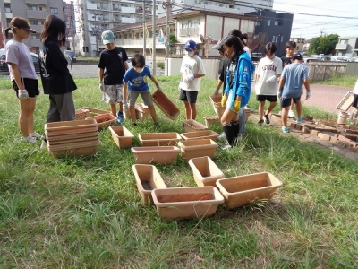 戸畑中央小学校　作業写真２
