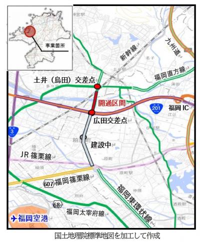 粕屋久山線地図2