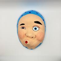 \福岡県の工芸品/世界にひとつ!「博多張子」のお面に絵付けをしよう!