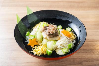 特別メニューの一例(七夕鯛そうめん)
