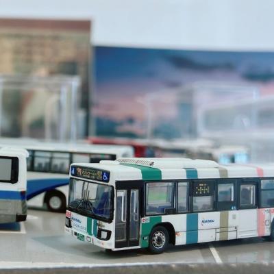 バス模型展示