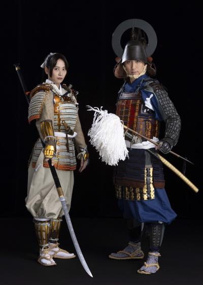立花家史料館公式キャラクター「立花宗茂とぎん千代姫」