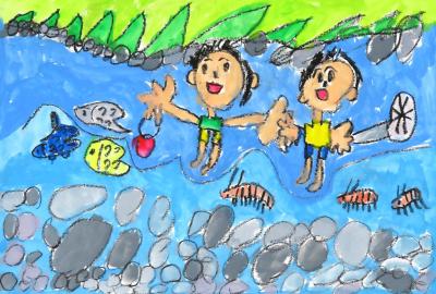 入選作品②(川・下学年)
