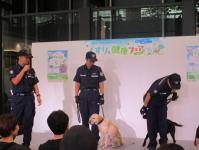 写真4_麻薬探知犬デモンストレーション