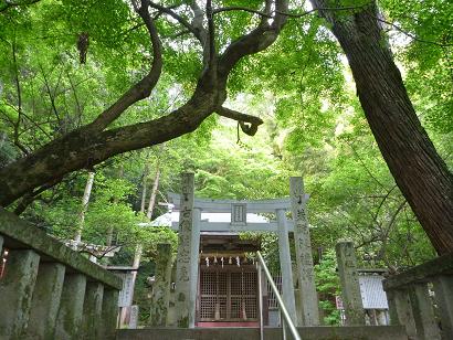 天拝山麓御自作天満宮