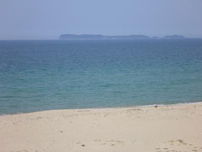 海ノ中道より眺める相ノ島