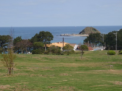 志賀島園地より眺める玄界灘